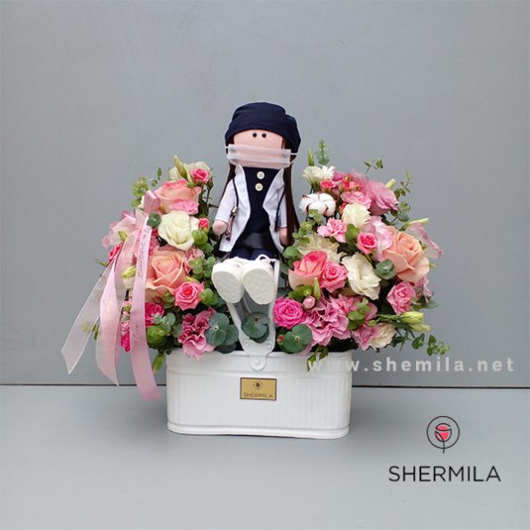 گل برای پرستاران