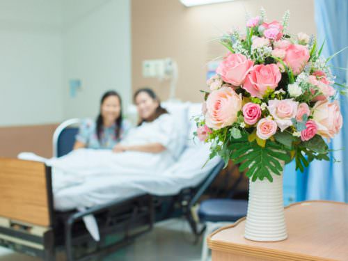 گل های مخصوص بیمارستان
