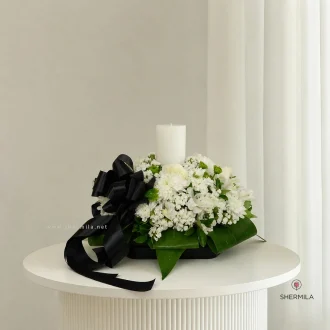 گل ترحیم رومیزی منیژه
