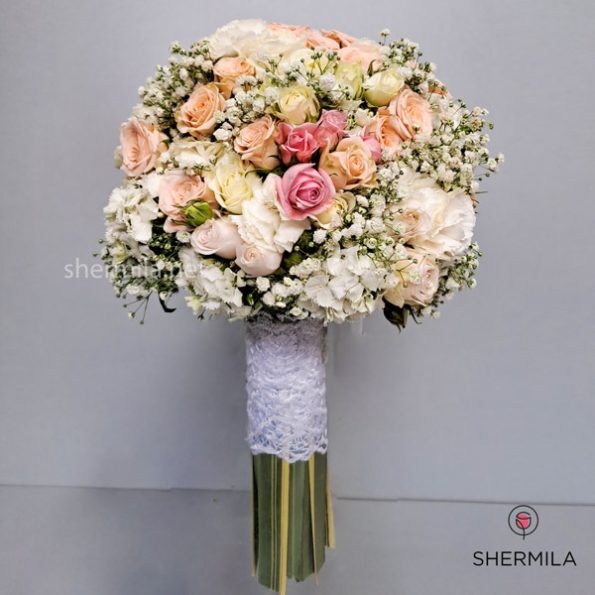 تزئین دسته گل