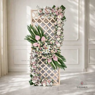 تاج گل تبریک افتتاحیه هما