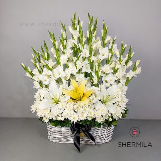 سبد گل قاصدک