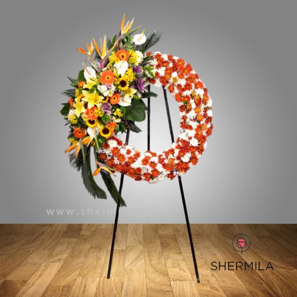 تاج گل تبریک