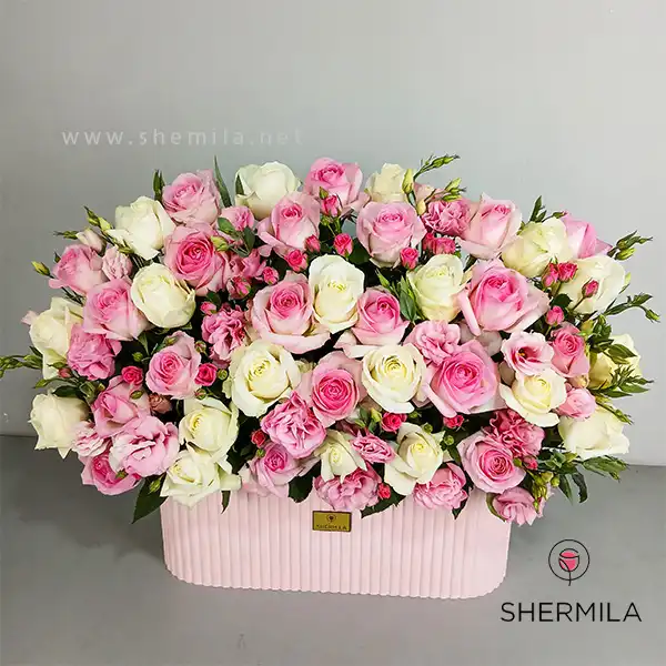 باکس گل روز دختر