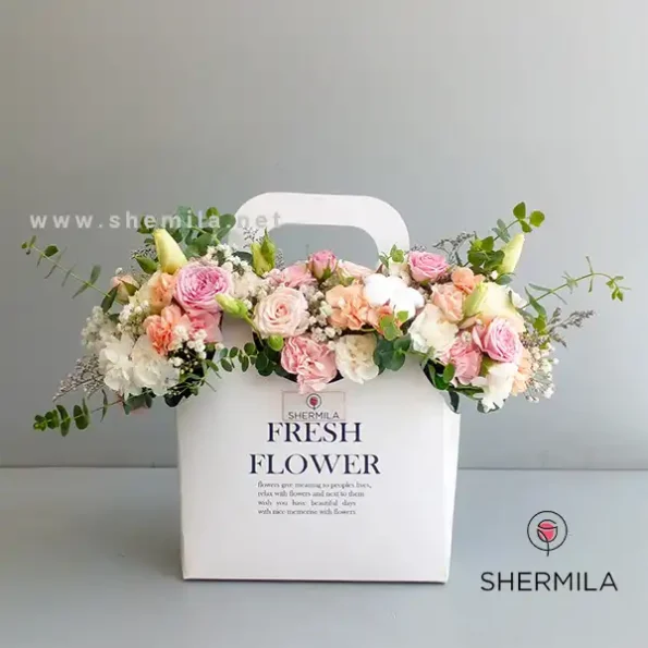 خرید باکس گل زیبا و ارزان