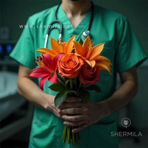 سفارش گل ویژه پرستار