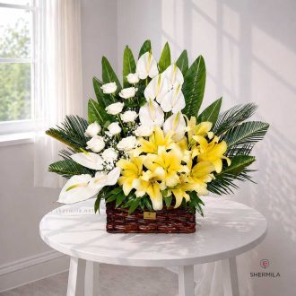 سبد گل پریا