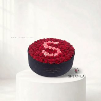 باکس گل رز مدل رستا