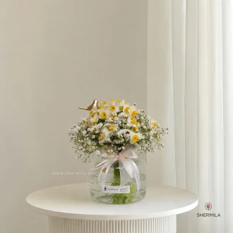 باکس گل شیشه ای تیدا