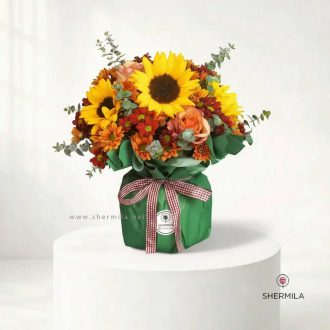 باکس گل شیشه ای والیه