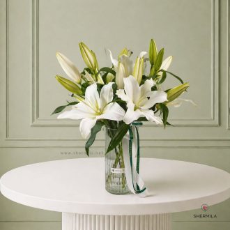 دسته گل شیشه ای فرسیما